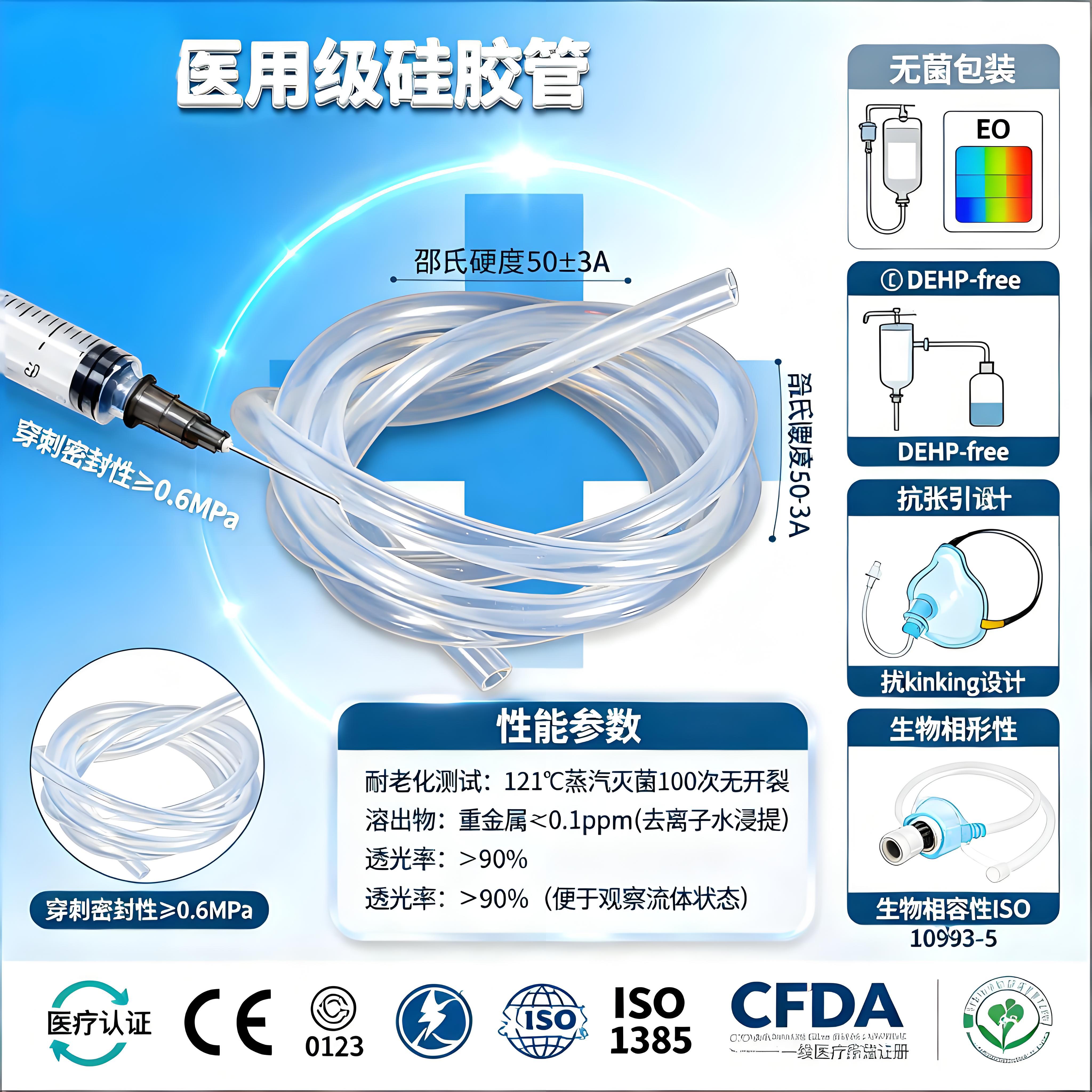 醫(yī)用級硅膠管