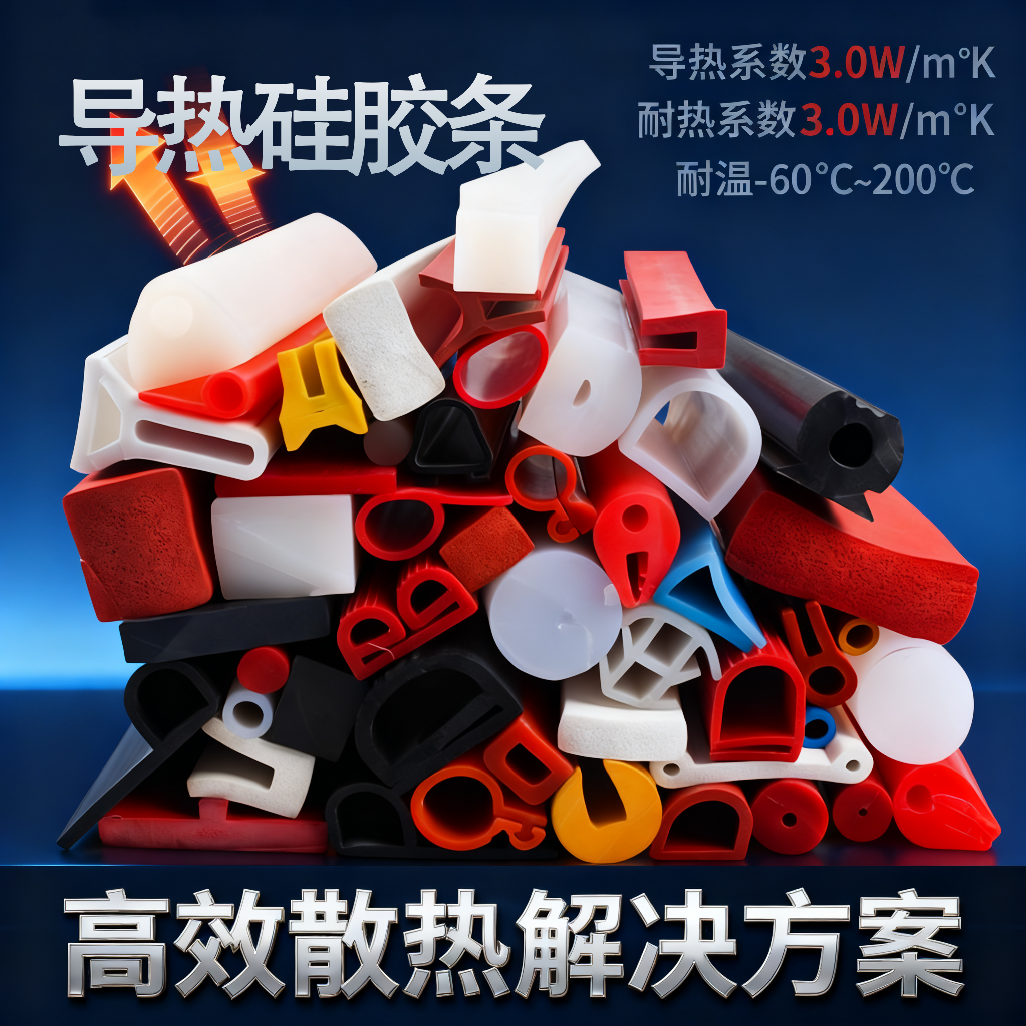 導(dǎo)熱硅膠條